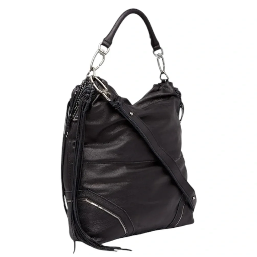 Liebeskind Berlin Fringe Leather Hobo Bag
